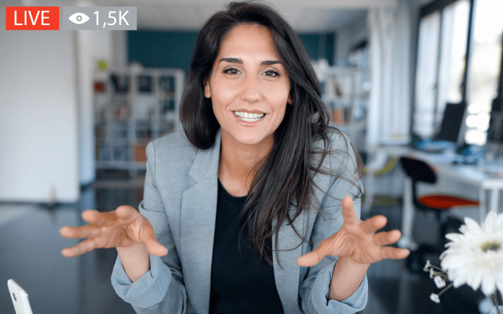 servizio di live streaming multicamera con regia mobile